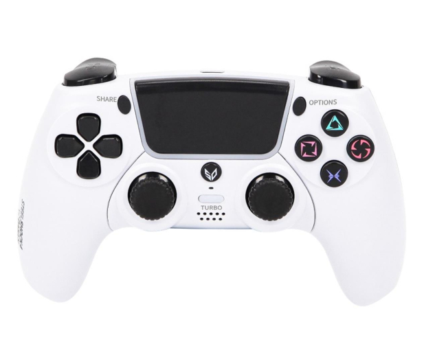 STEELDIGI Kontroler STEELSHOCK v2 Dasan PS4 biały - 745302 - zdjęcie 5